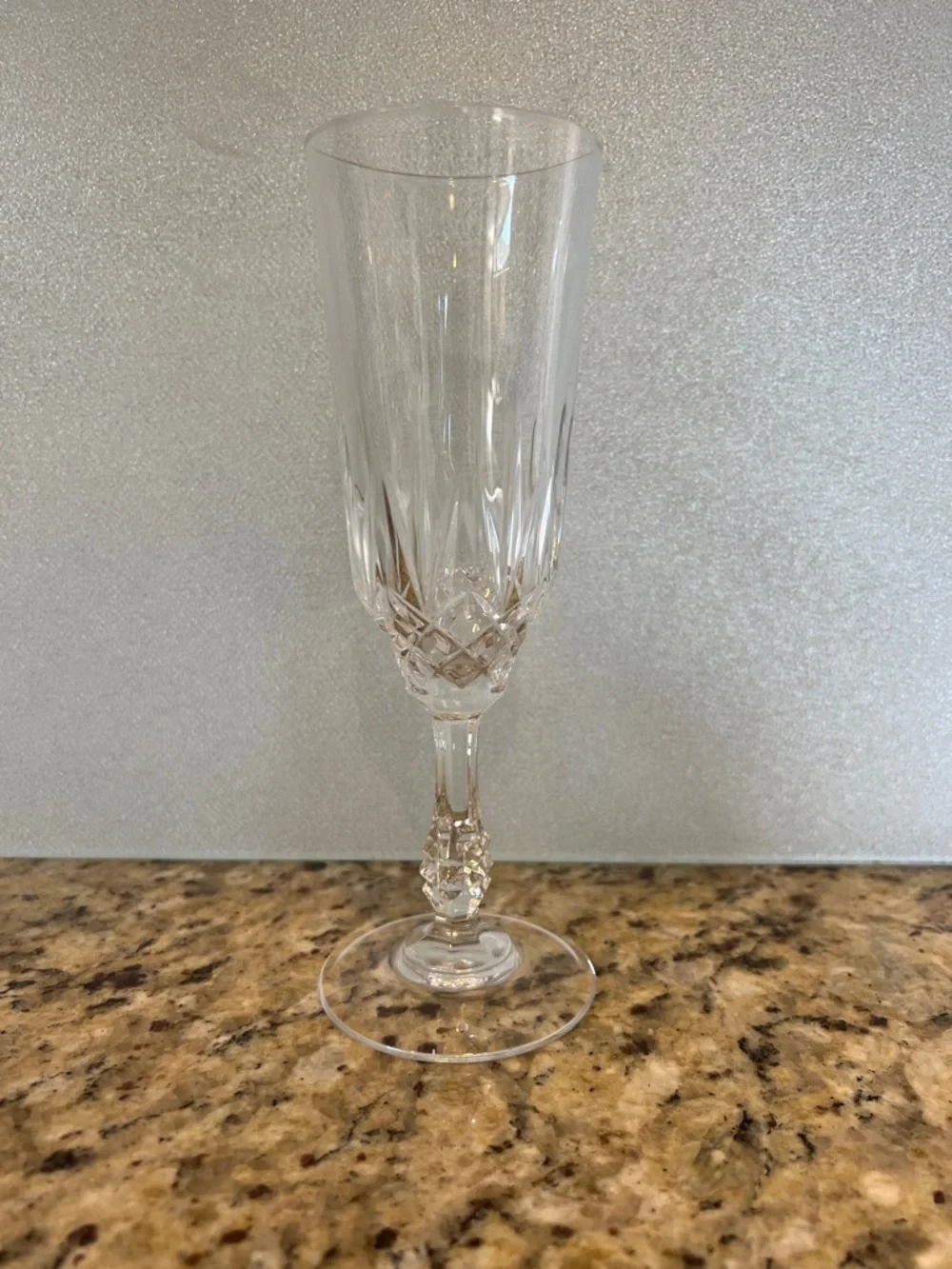 Capri JMP Crystal Champagne Flute